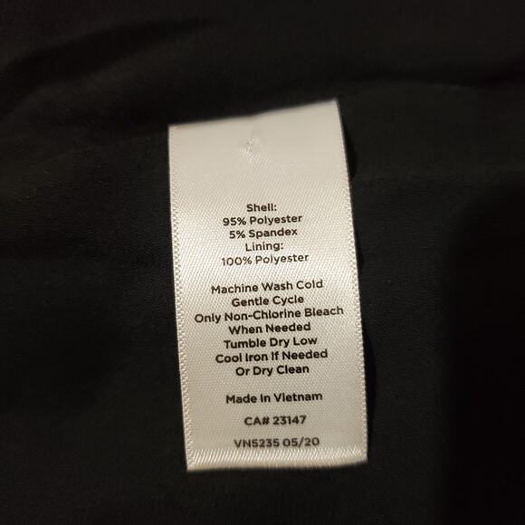 Talbots Floral Scalloped Ruffle Button Maxi Dress Womens Size LP Cottagecore - Picture 10 of 11